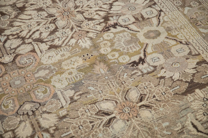 7x10.5 Vintage Distressed Bibikabad Carpet