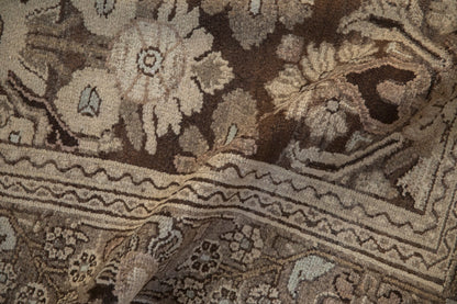 7x10.5 Vintage Distressed Bibikabad Carpet