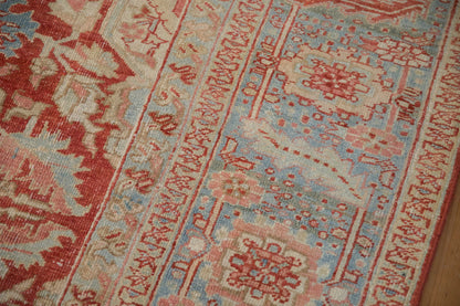 10x13 Vintage Distressed Heriz Carpet