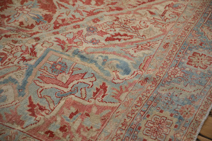 10x13 Vintage Distressed Heriz Carpet