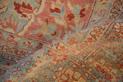 10x13 Vintage Distressed Heriz Carpet