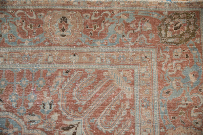 8x11 Vintage Distressed Tabriz Carpet