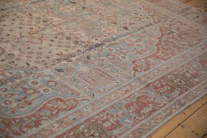 8x11 Vintage Distressed Tabriz Carpet
