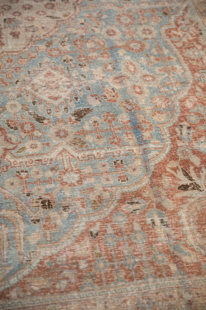 8x11 Vintage Distressed Tabriz Carpet