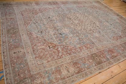 8x11 Vintage Distressed Tabriz Carpet