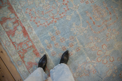 8.5x12 Vintage Distressed Mahal Carpet