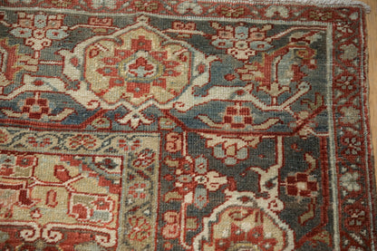 8x11 Vintage Distressed Heriz Carpet
