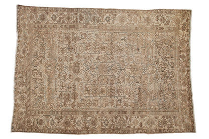 8x11 Vintage Distressed Mehrivan Carpet