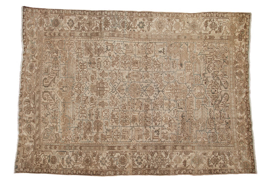 8x11 Vintage Distressed Mehrivan Carpet