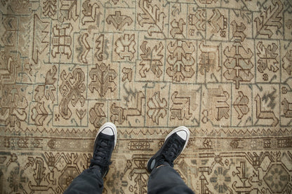 8x11 Vintage Distressed Mehrivan Carpet