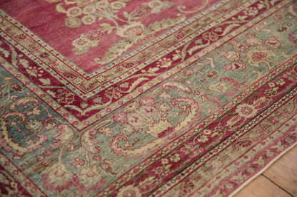 8.5x11.5 Antique Distressed Yezd Carpet