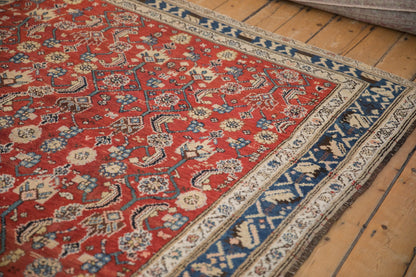 8.5x10.5 Vintage Kurdish Hamadan Carpet