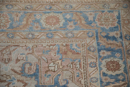 6.5x9.5 Vintage Distressed Heriz Carpet