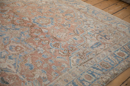 6.5x9.5 Vintage Distressed Heriz Carpet