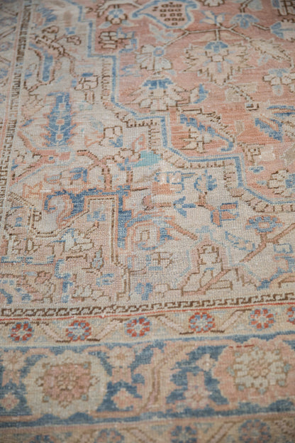 6.5x9.5 Vintage Distressed Heriz Carpet