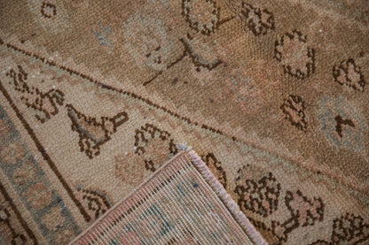 7x10 Vintage Distressed Overdyed Bibikabad Carpet