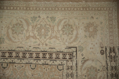8x11.5 Vintage Distressed Tabriz Carpet