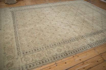 8x11.5 Vintage Distressed Tabriz Carpet