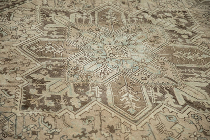 8x11 Vintage Distressed Mehrivan Carpet