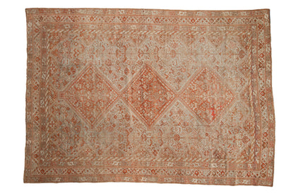 7x10 Vintage Distressed Shiraz Carpet