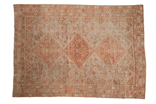 7x10 Vintage Distressed Shiraz Carpet