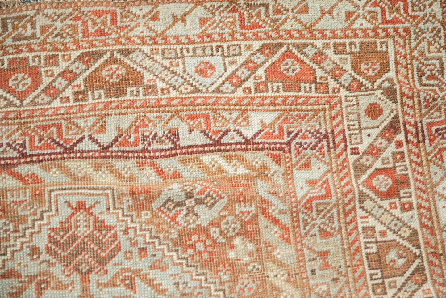 7x10 Vintage Distressed Shiraz Carpet