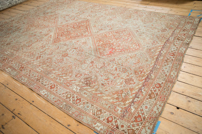 7x10 Vintage Distressed Shiraz Carpet