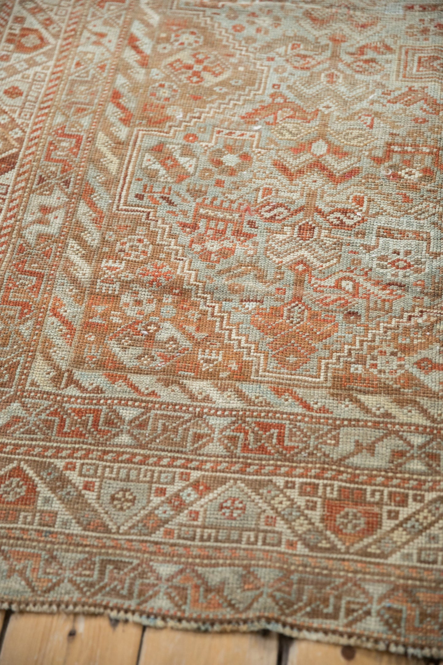 7x10 Vintage Distressed Shiraz Carpet