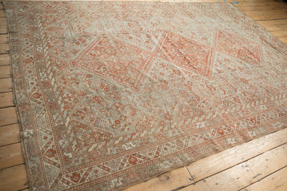 7x10 Vintage Distressed Shiraz Carpet