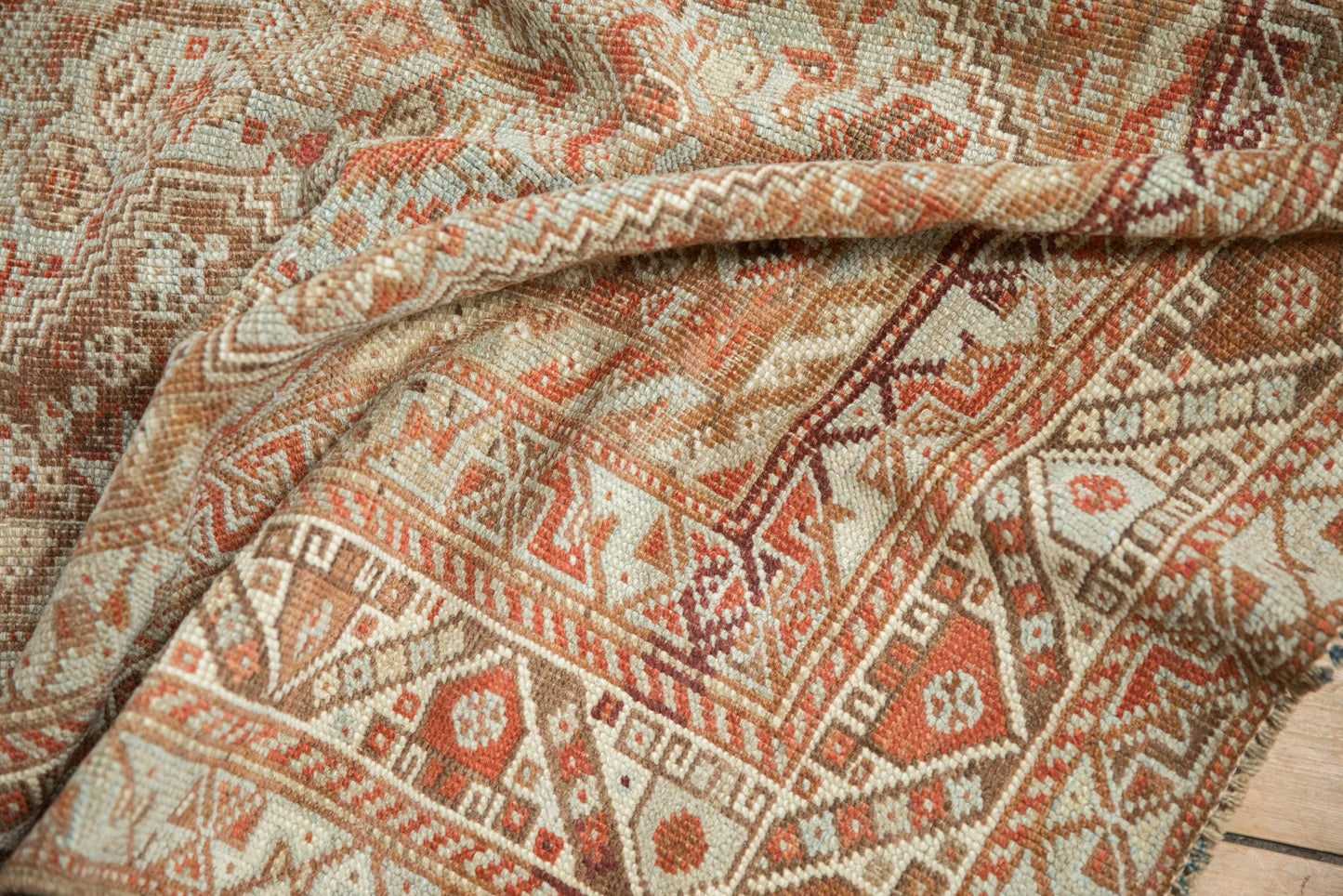 7x10 Vintage Distressed Shiraz Carpet