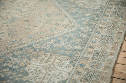 7x10 Vintage Distressed Qashqai Carpet