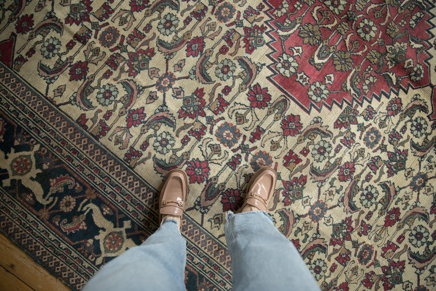 10x12 Vintage Khorassan Carpet