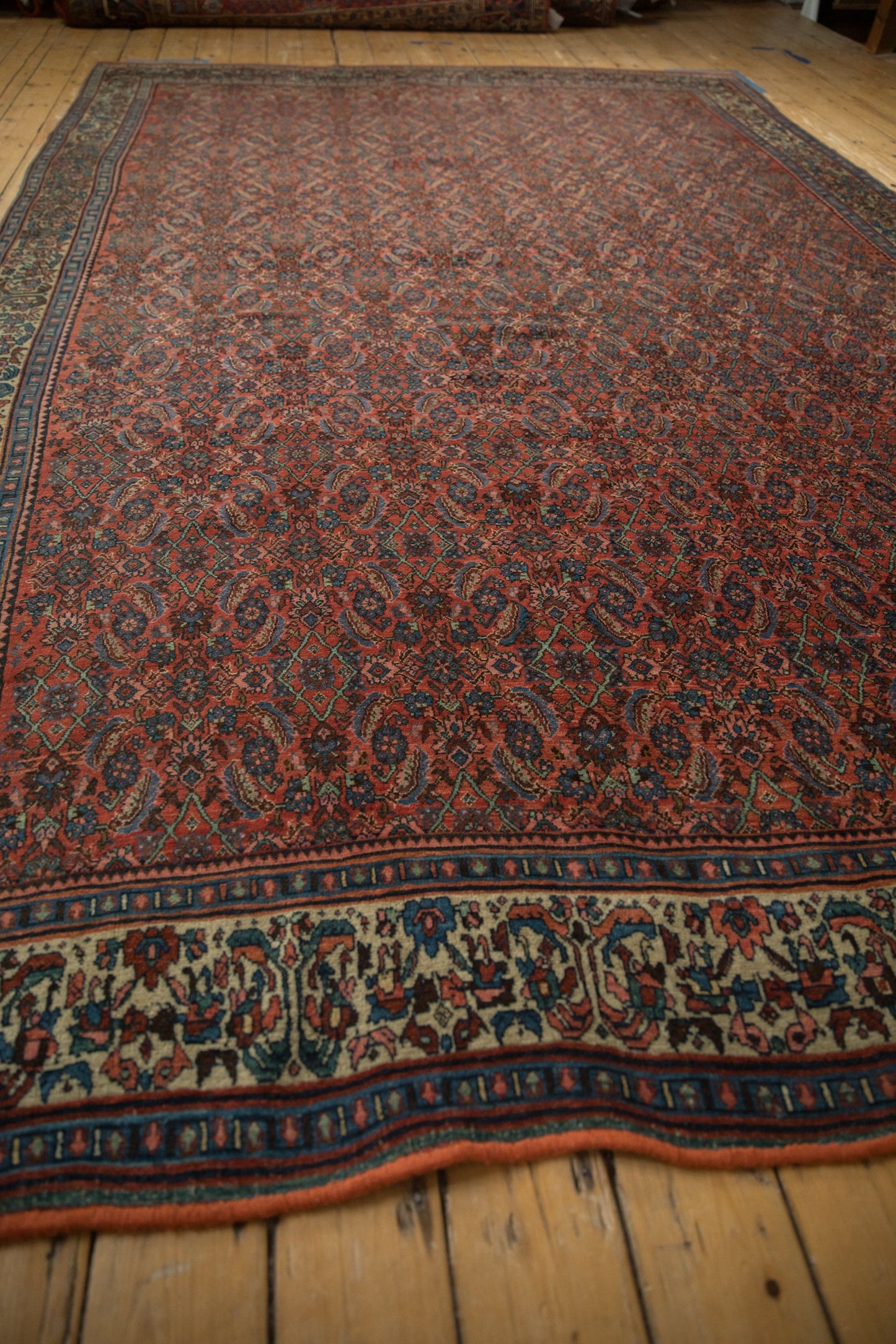 8x13 Vintage Fine Bijar Carpet