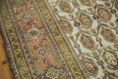 10x15.5 Vintage Distressed Hamadan Carpet