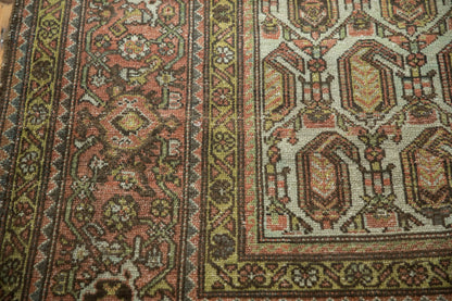 10x15.5 Vintage Distressed Hamadan Carpet