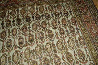 10x15.5 Vintage Distressed Hamadan Carpet