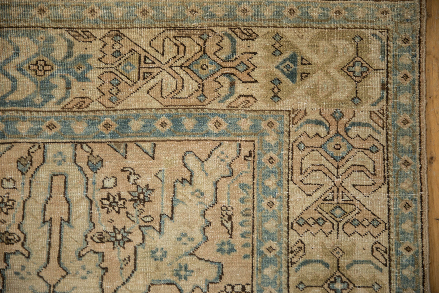 7x11 Vintage Distressed Tabriz Carpet