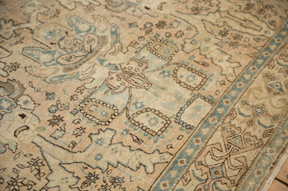 7x11 Vintage Distressed Tabriz Carpet