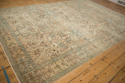 7x11 Vintage Distressed Tabriz Carpet