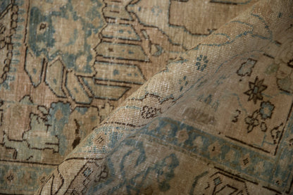 7x11 Vintage Distressed Tabriz Carpet