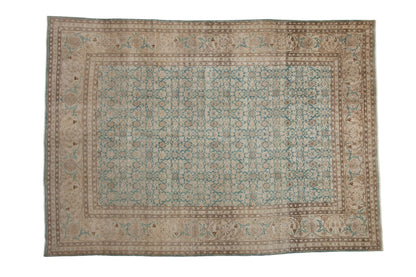 7x10 Vintage Distressed Tabriz Carpet