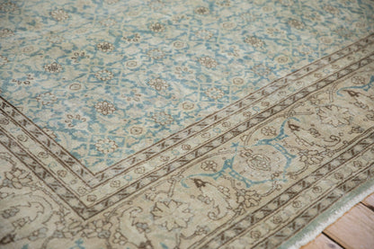 7x10 Vintage Distressed Tabriz Carpet