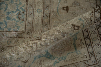 7x10 Vintage Distressed Tabriz Carpet