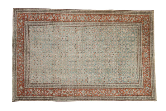 6.5x10 Vintage Distressed Tabriz Carpet