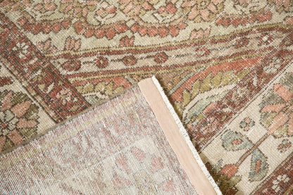7x10 Vintage Distressed Baktiari Carpet