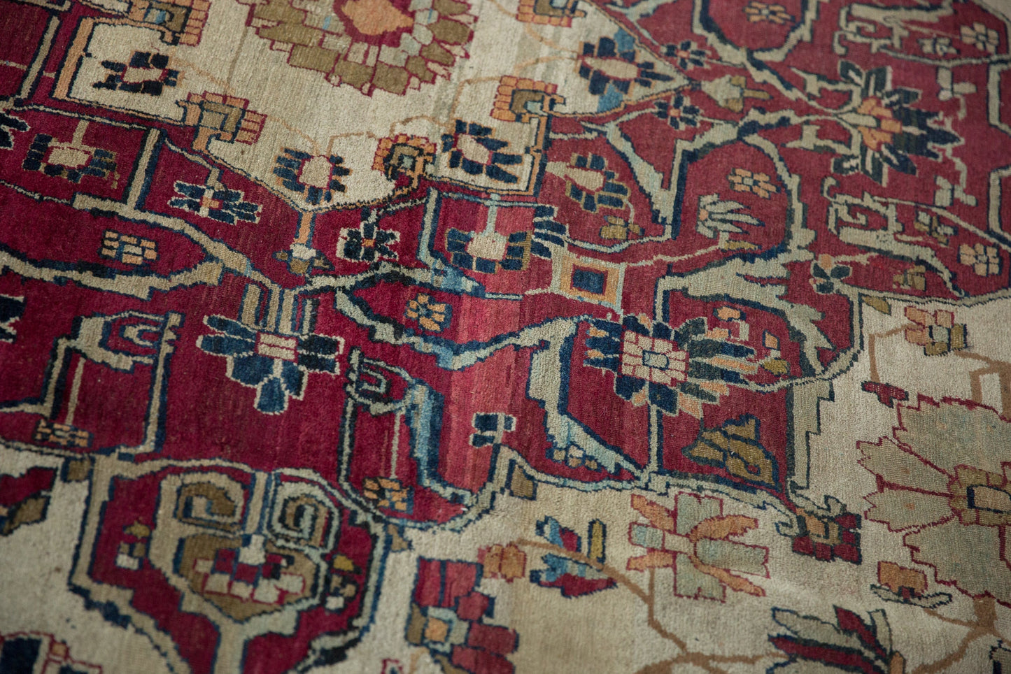 11.5x16 Antique Fine Kerman Carpet