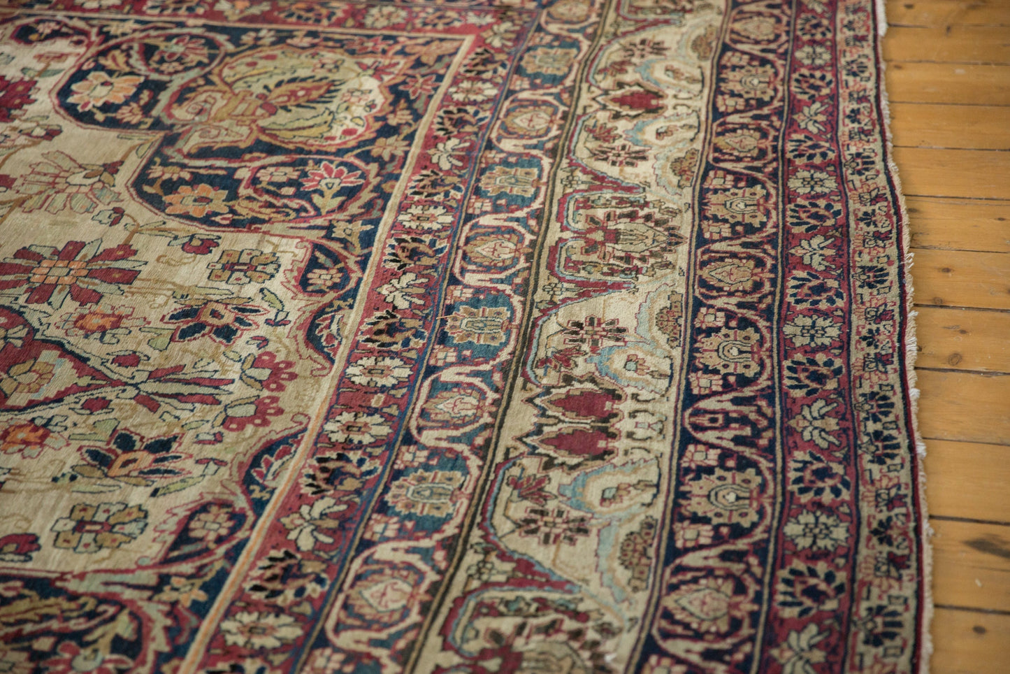 11.5x16 Antique Fine Kerman Carpet
