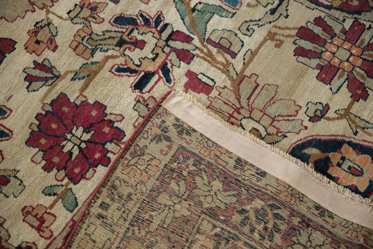11.5x16 Antique Fine Kerman Carpet