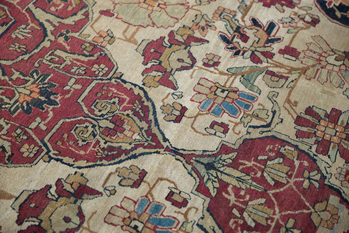 11.5x16 Antique Fine Kerman Carpet