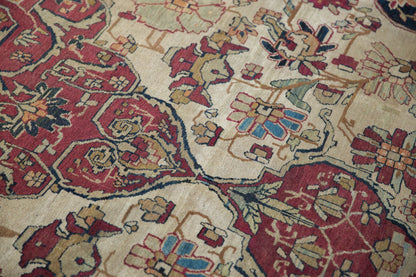 11.5x16 Antique Fine Kerman Carpet
